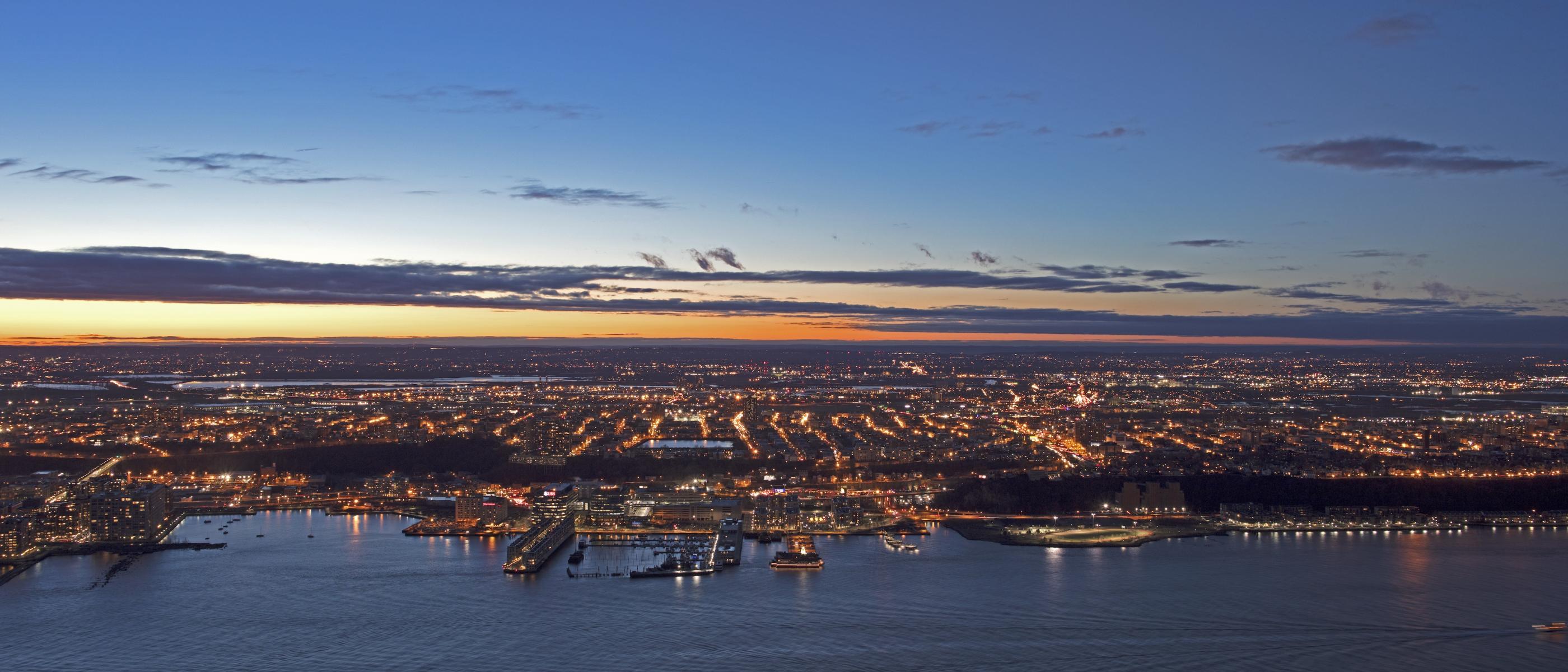 Expansive Views Along The Hudson River